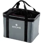 Snow Peak Gear Container Contenitore grigio/nero