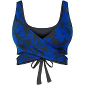 Boochen Women's Noja Top Parte superiore bikini Donna (XS, blu)