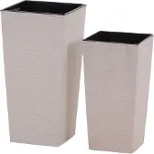 Siena Garden Vaso ECO Nice 30cm bianco