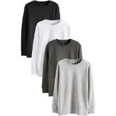 Next Maglietta grigio / oliva / nero / bianco