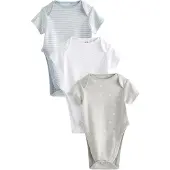 Next Tutina / body per bambino blu colomba / verde pastello / bianco