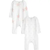 Next Tutina / body per bambino rosa / bianco
