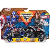 Monster Jam Camion Marvel Captain America Vswinter Soldier
