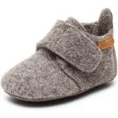 Bisgaard Baby's Wool Pantofole Bambini (26, grigio)