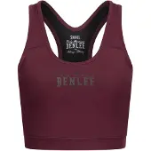 Benlee Reggiseno sportivo 'Kembley' antracite / rosso scuro