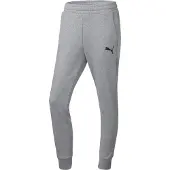 Puma Pantaloni sportivi 'Team Goal' grigio sfumato / bianco