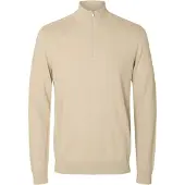 Selected Pullover A Maglia Uomini Beige L