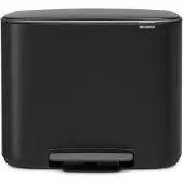 Brabantia Cestino Per La Spazzatura Con Pedale 3x11l