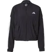 Adidas Giacca sportiva 'Essentials' nero / bianco