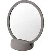 Blomus SONO Kosmetikspiegel, Schminkspiegel, Badezimmerspiegel, Keramik, Silikon, satellite, 69161
