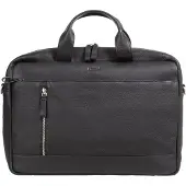 Alassio Valigetta Vera Pelle 41 cm Vano porta PC nero