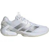 Adidas Scarpa sportiva 'Adizero Ubersonic 5' grigio scuro / bianco
