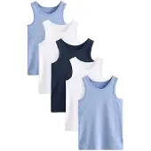 Next Maglietta intima navy / blu chiaro / bianco