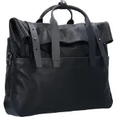 Harold's Mount Ivy Valigetta Vera Pelle 42 cm Vano porta PC nero