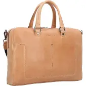 Harold's Caugio Valigetta Vera Pelle 41 cm Vano porta PC marrone