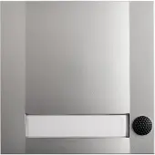 Grothe 1-gang campana push 90x90x18,5mm, sil/sw DOMOLUX SIM/SW