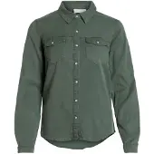 Vila Vibista Pocket Camicia Di Jeans