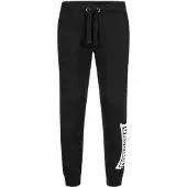 Lonsdale Pantaloni 'BICKENHILL' nero / bianco