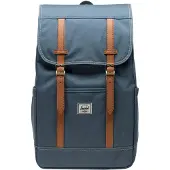 Herschel Zaino Unisex Retreat Backpack Blue Mirage/white Stitch