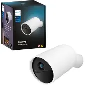 Philips Secure Wireless Camera - HD 1080P - Indoor or Outdoor - One-App Control - White