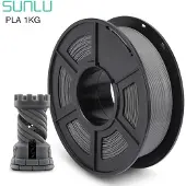 SUNLU Filamento Pla Pla Filament-1.75mm-1kg Sl-pla Grey