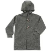 Engel Kids' Coat Cappotto Bambini (128, grigio)