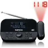 Lenco Radio Sveglia Cr-615bk