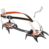 Petzl - Ramponi da alpinismo/scialpinismo - Irvis Leverlock Universel - Nero