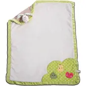 Nici Con Coperta Di Coniglio 75x100 Cm