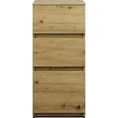 Burgbad Lin20 Armoire basse, 3 tiroirs, 400x487x870mm, USIV040F5353, USIV040F5353