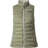 Superdry per donna. W5011892A Gilet imbottito Fuji Lite verde (M), Casual, Nylon