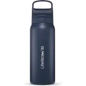 LifeStraw Go Stainless Steel Borraccia (700 ml, blu)