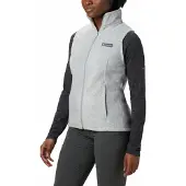 Columbia Women's Benton Springs Vest Gilet in pile Donna (L, grigio)