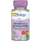 Solaray Rhodiola+schisandra 500mg 60 Unità