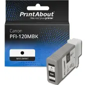 PrintAbout Cartuccia compatibile Canon PFI-120MBK - Nero opaco