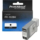 PrintAbout Cartuccia compatibile Canon PFI-102BK - Nero