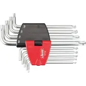 Vigor Set di chiavi esagonali Torx a L 9 pezzi