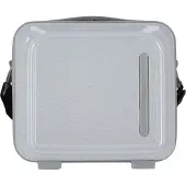 Mandarina Duck Logoduck + Glitter Beauty case 28.5 cm color argento