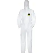Uvex 9817310 unisex Arbeitsoverall weiß Größe M