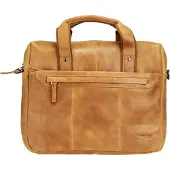 Greenland Nature Light Valigetta Vera Pelle 37 cm marrone