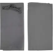 Mendler Copertura di ricambio per tetto pergolato Beja 3x4 m ~ grigio