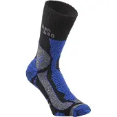 Hanwag Trek-Merino Socke Calze da trekking (45-47, nero)