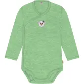 Normani Tutina / body per bambino talpa / petrolio / verde erba