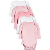 Next Tutina / body per bambino rosa / pitaya / bianco