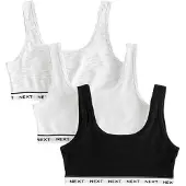Next Reggiseno grigio sfumato / nero / bianco