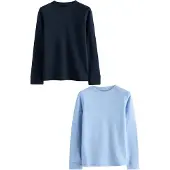 Next Maglietta intima navy / blu chiaro