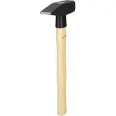 Ks Tools Martello da fabbro con manico in hickory, 600g