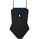 Mymarini Women's Easybody Costume intero Donna (M, nero)