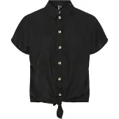 Pieces Camicia A Maniche Corte | Nero | XS