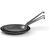 Origin Outdoors Schmiedeeiserne Pfanne Padella (Ø 28 cm, grigio)